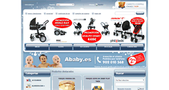 Desktop Screenshot of ababy.es